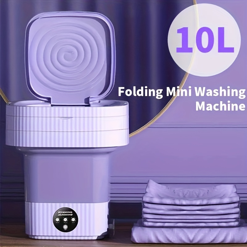 Portable Washing Machine Mini Underwear Washing Machine 15L US Plug Green  New