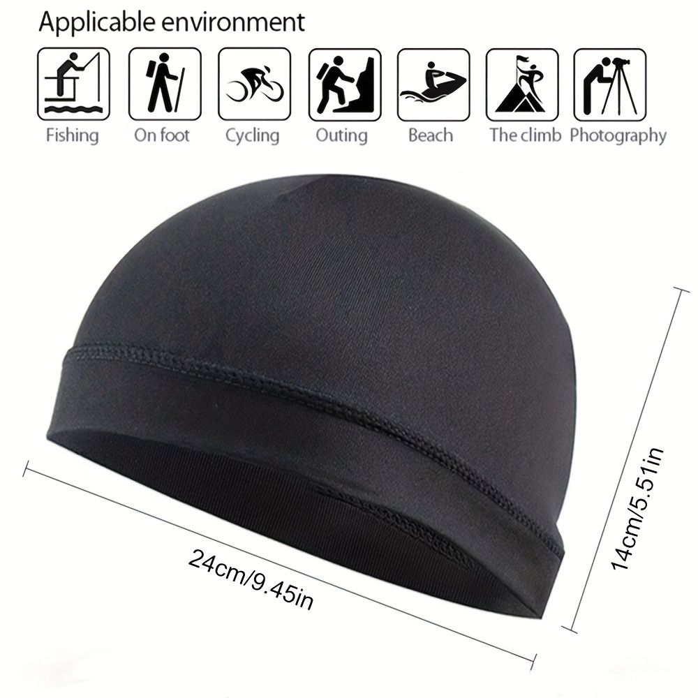Unisex Skull Anti Sweat Motorcycle Helmet Inner Breathable Elastic Hat For  Outdoor Sport Hiking Camping Cycling Hat Quick Dry Comfortable - Automotive  - Temu United Kingdom