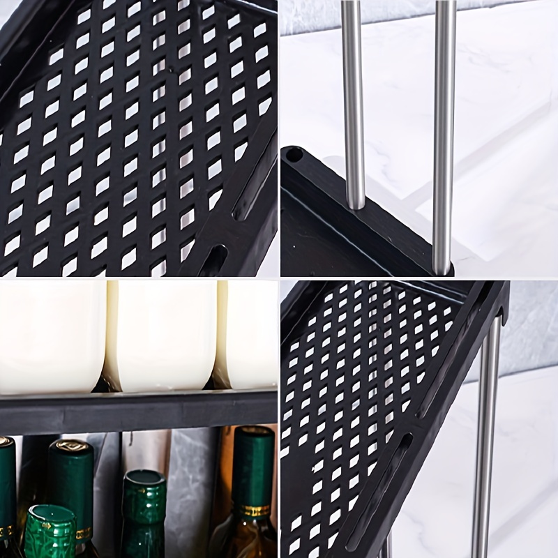 Spice Rack Kitchen Organizer Seasoning Storage Holder with Chopsticks Storage