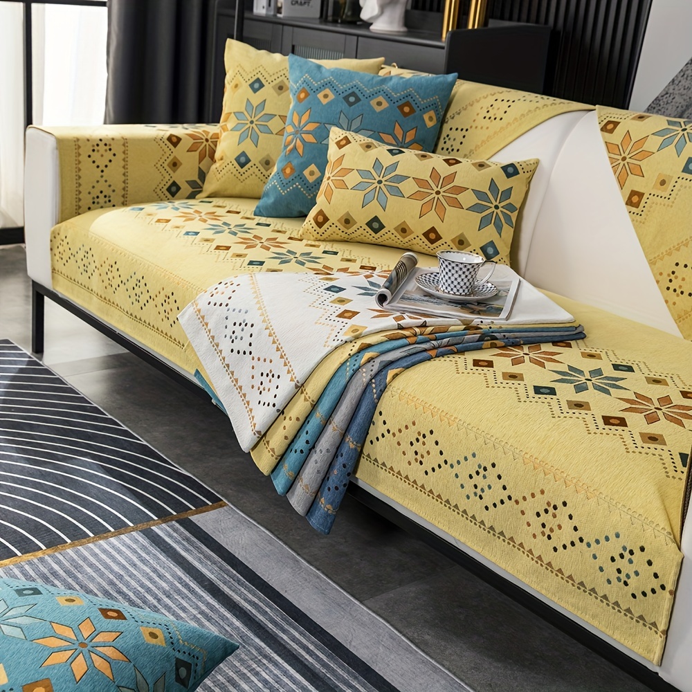 Alfombras redondas abstractas con estampado de hojas de sol y luna, estilo  bohemio, minimalista, para pared, alfombra de lino y algodón, alfombra de