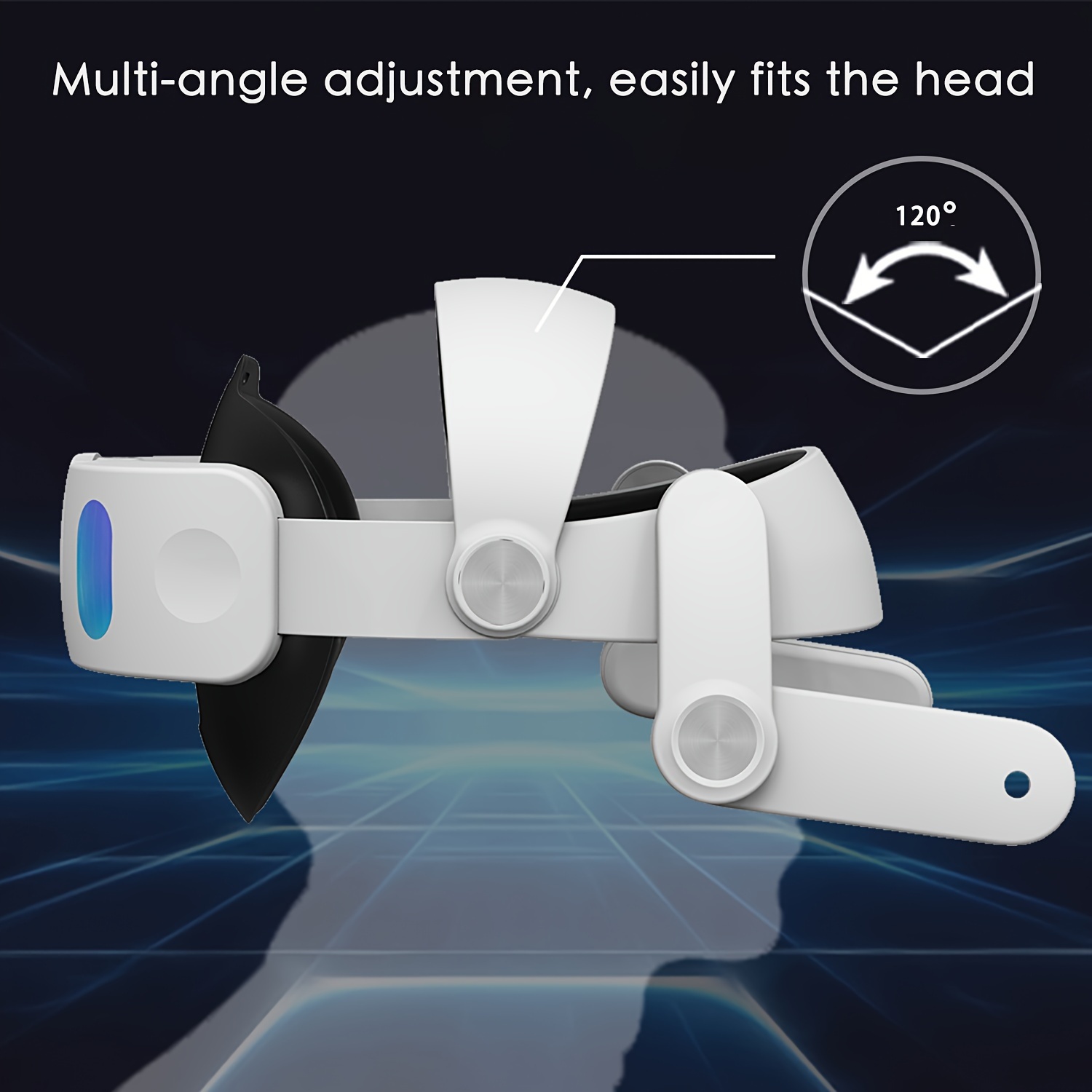 For Quest 3 Head Strap Multi angle Free Adjustment Elite - Temu