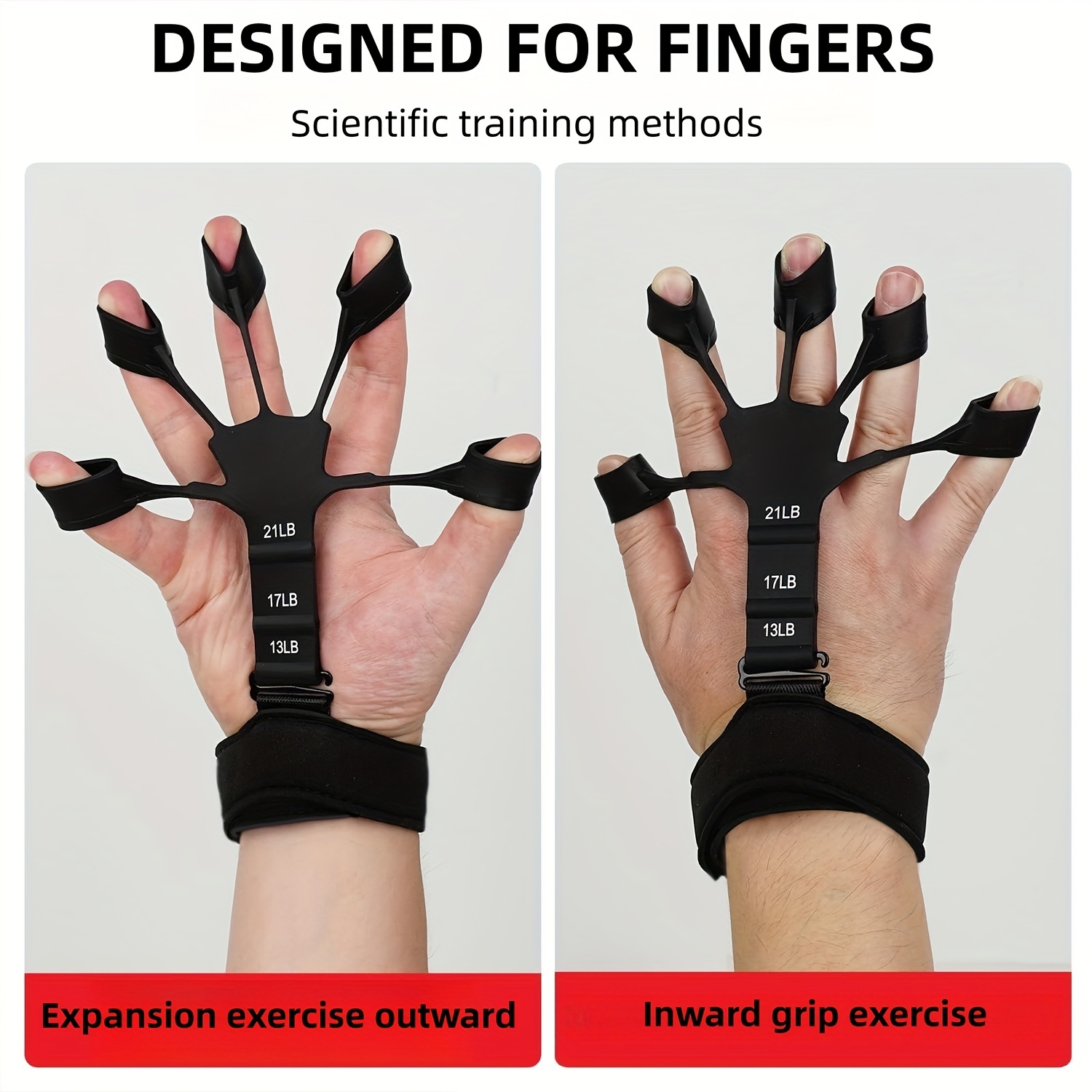 Silicone Hand Grip Ring, Finger Gripper, Forearm Muscle Strengthening And  Decompression Device - To Improve Grip Strength And Reduce Pressure - Temu  New Zealand