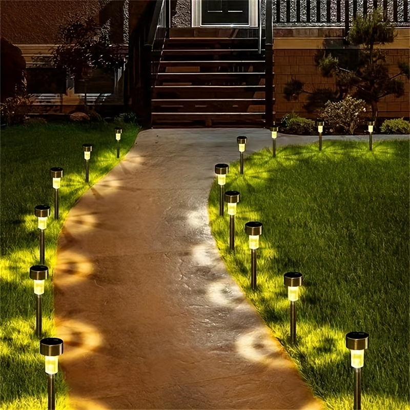 10 lampes solaires extérieures lumières de jardin lampe à - Temu Canada