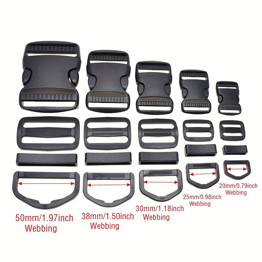 1pcs Plastic Belt Buckle Belt Clip Side Release Buckle For Tactial Backpack  Luggage Straps Webbing Size 25mm 32mm 38mm 50mm - AliExpress