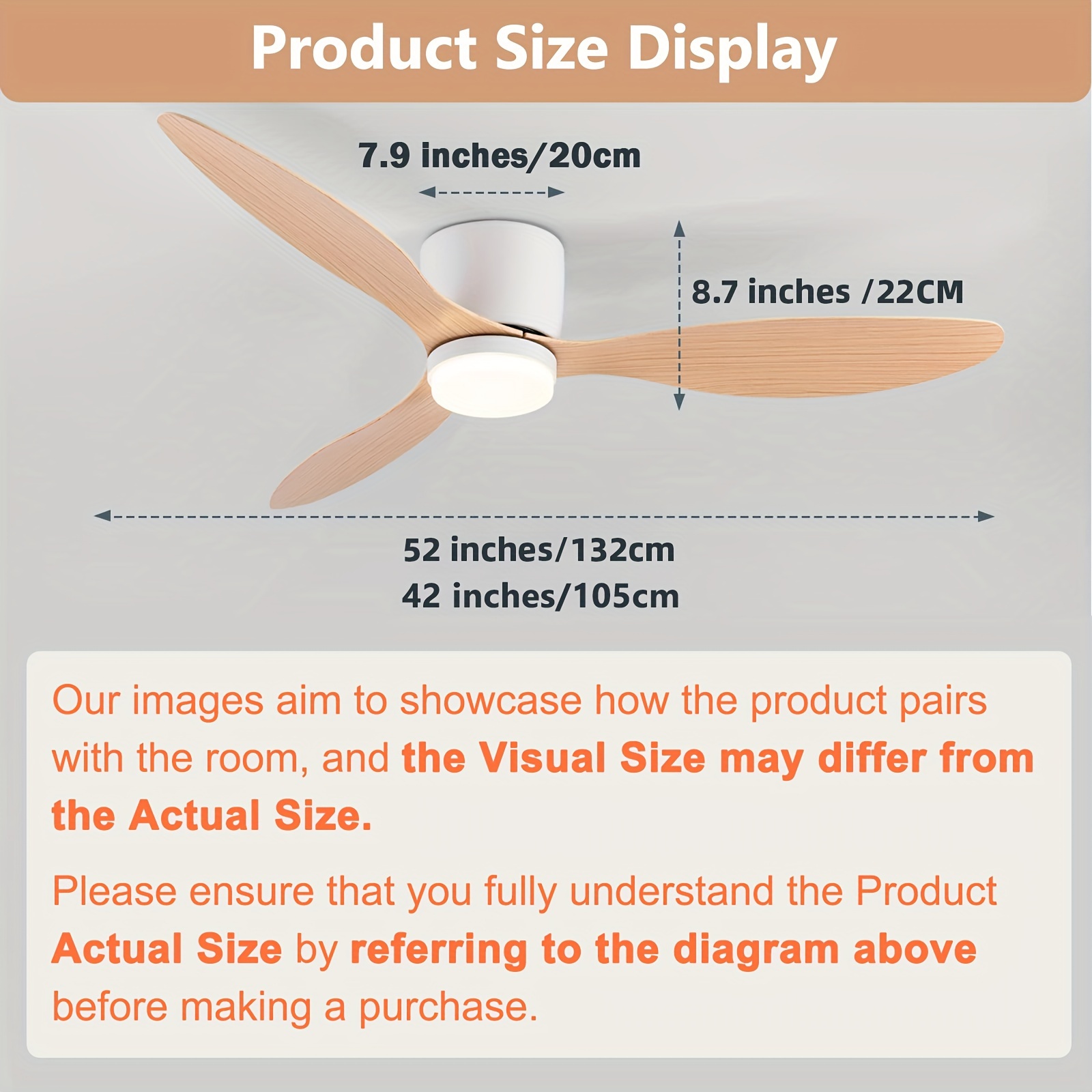 Ceiling Fan Size Room Chart | Shelly Lighting