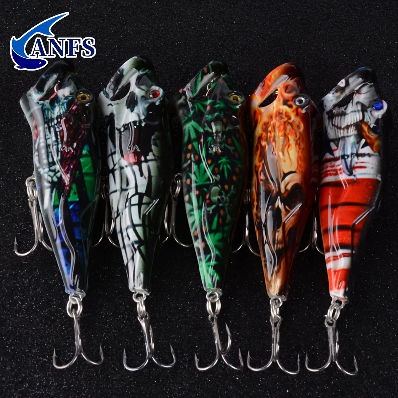 10pcs Spider Topwater Bait Soft Silicone Fishing Tackle Weedless Lure 7.5cm  7g