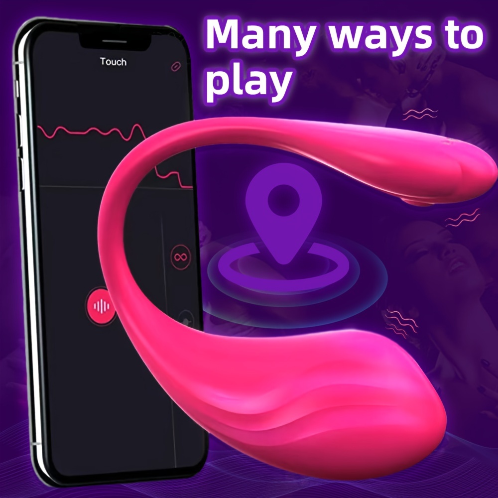 APP Remote Control Vibrator, Pink Fun Long Distance Bluetooth Wearable  Panty Couple Vibrator, Adult Sex Toys for Women and Couple, Female Sex Toy  for