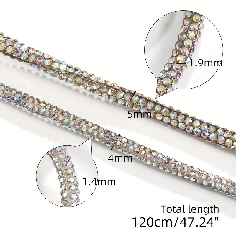 2pcs Rhinestone Shoe Laces Crystal Glitter Rope Bling Shiny Round Shoelaces  For Sneakers Rhinestone Diamond Hoodie String