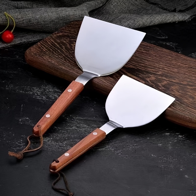 Stainless Steel Spatula with Short Handle, 50 mm (144.0631)