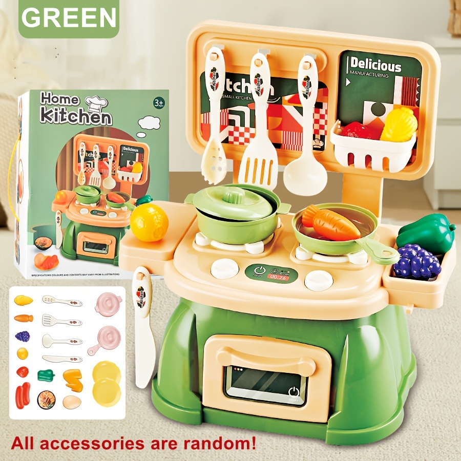 Simulated Kitchen Stove Toy Set Early Education Pretend Kitchen