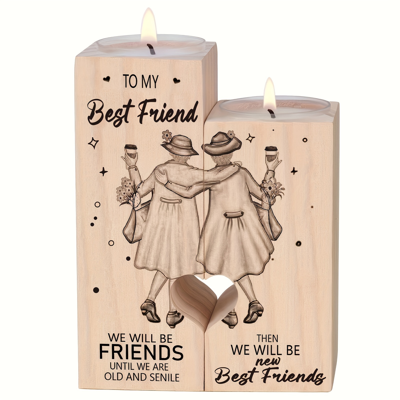 Wood Birthday Best Friend Appreciation Gifts - Temu