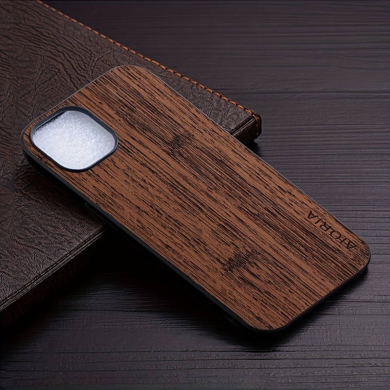 Bamboo Wood Pattern Faux Leather Case Google Pixel 8 Pro - Temu