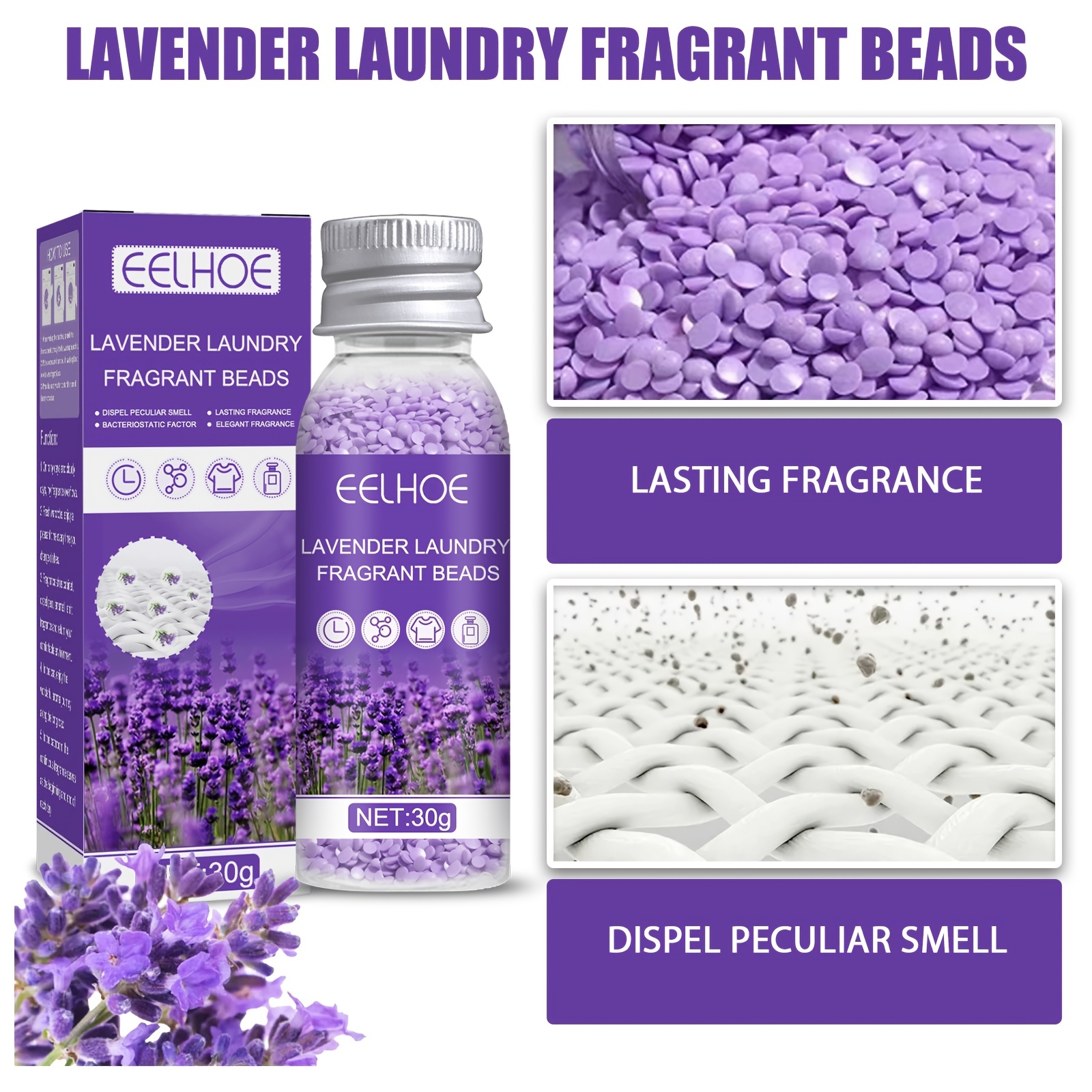 purple laundry beads