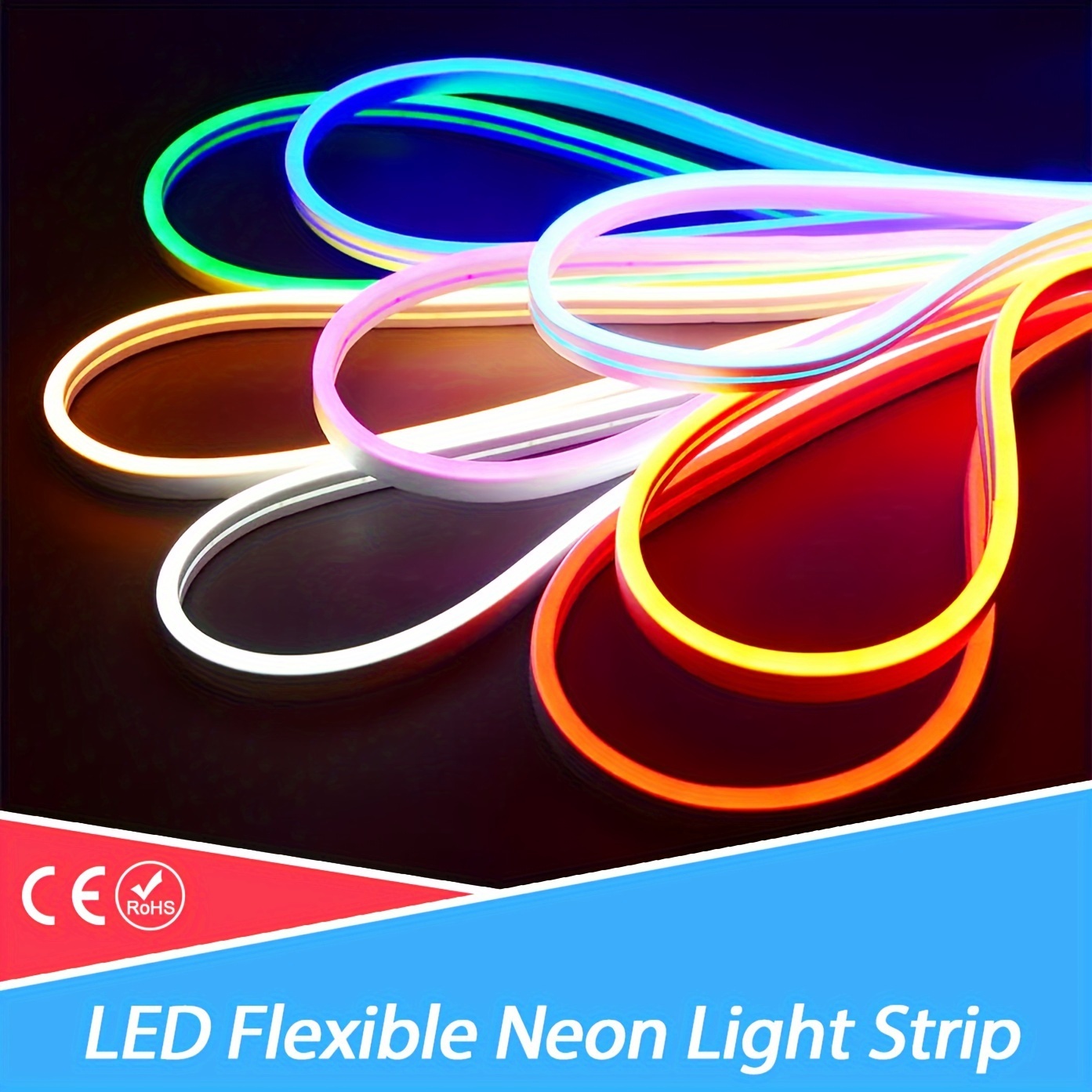 1/3/5m Led Rgb Strip Lights Multicolor Tape Light pour Hdtv Pc  Rétroéclairage