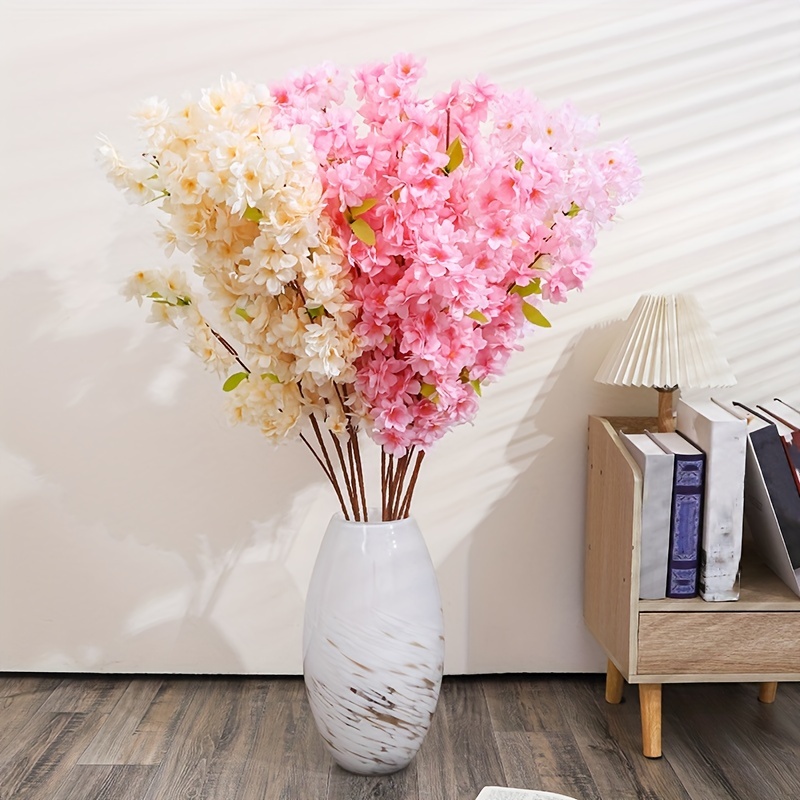 Christmas Artificial Flowers Fake Plant Branch Decor For - Temu
