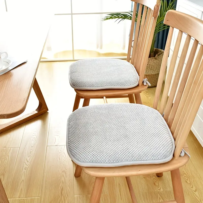 Comfortable Memory Foam Dining Chair Cushion With Non slip - Temu