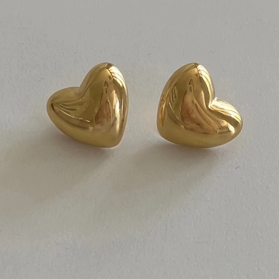 Pendientes Acero Inoxidable Diseño Estrella Aretes Dorados - Temu