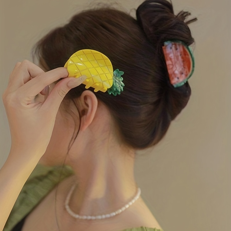 Banana Hair Clip Acetate Hair Clips Hair Accessories for Women