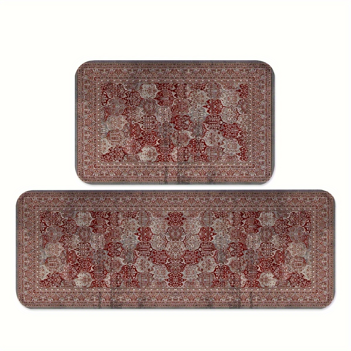 2pcs Alfombras Tapetes Cocina Antideslizantes Lavables - Temu