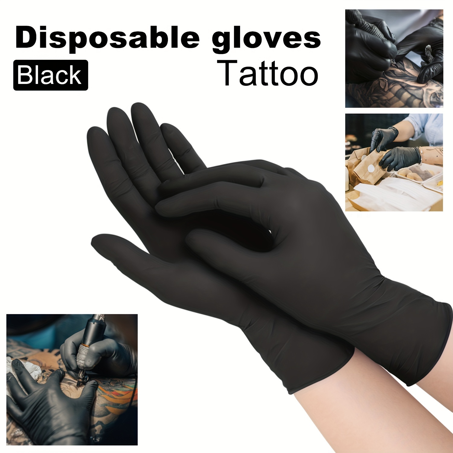 Los Guantes Protectores Principales Del Tatuaje Hacen Un Tatuaje En Tinta  Negra En La Mano Imagen de archivo - Imagen de profesional, haga: 113668057