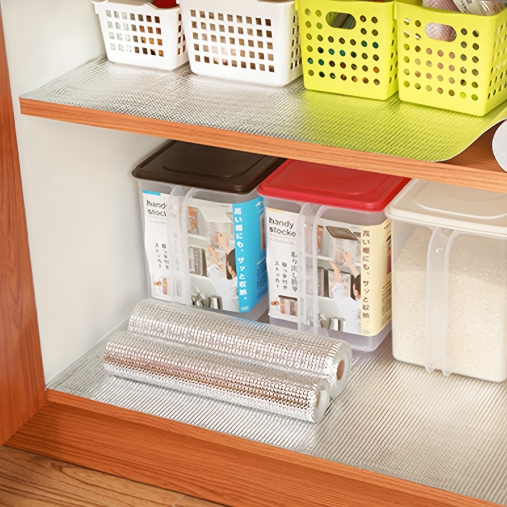 Shelf Cabinet Liner Non Adhesive Waterproof Kitchen Drawer Shelf