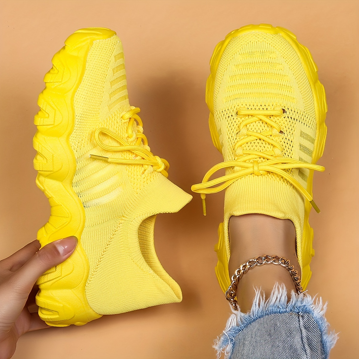 Women's Yellow Sneakers & Tennis Shoes