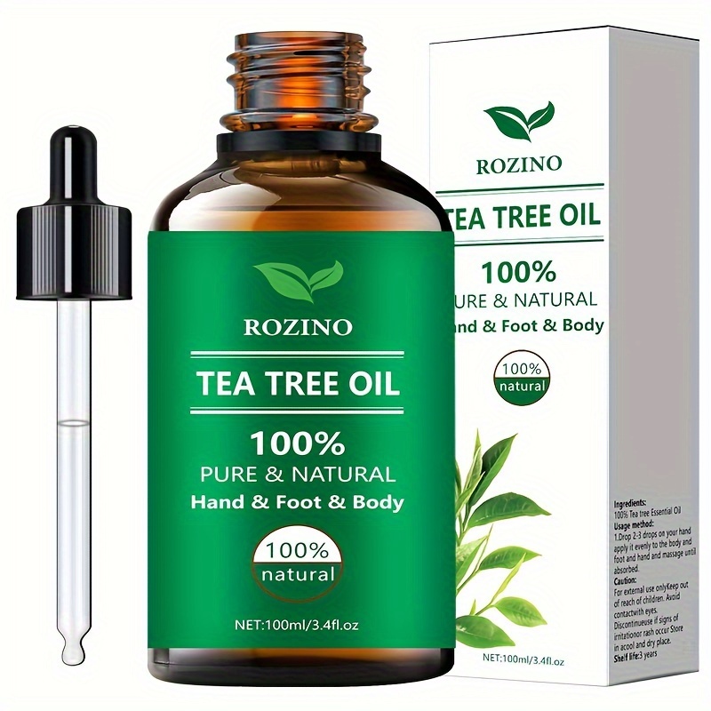 Sun Essential Oils 4oz - Tea Tree Essential Oil - 4 Fluid Ounces