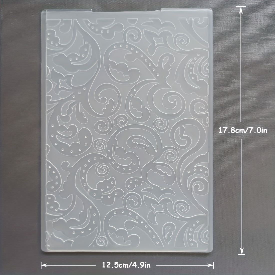 KINBOM Embossing Folder, 5.8x4 Inch Plastic Embossing Folders for Card  Making, Embossing Machine Template for Scrapbook Paper Craft Album Stamps  DIY