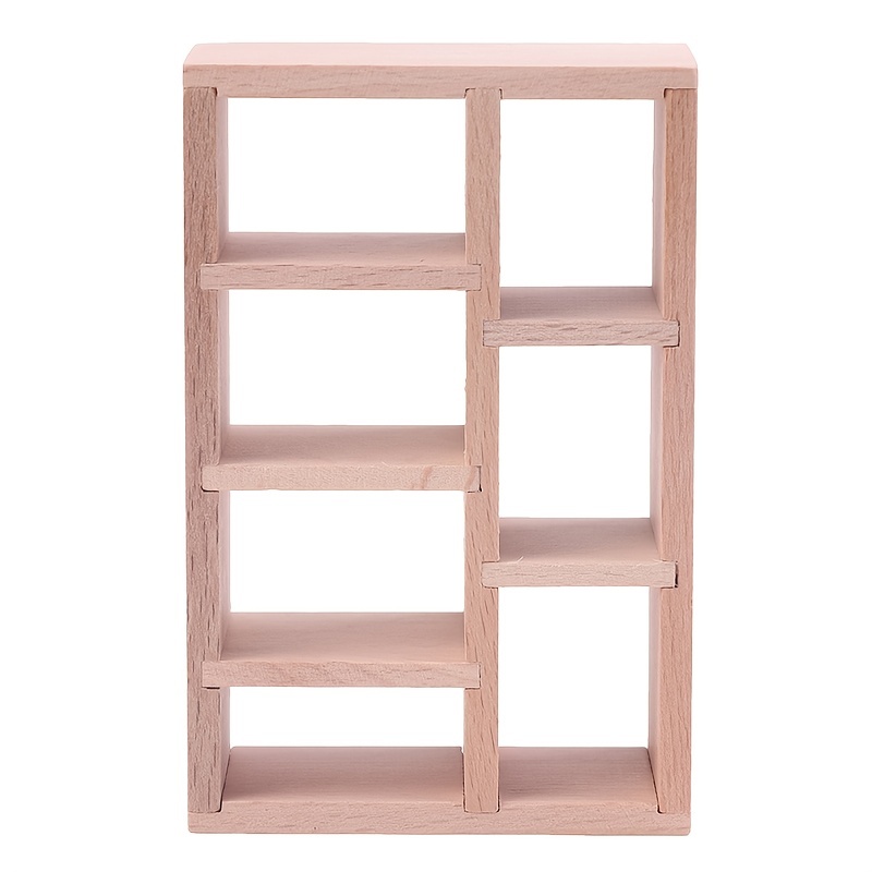 1:12 Dollhouse European Style Storage Cabinet Shelf Display Rack