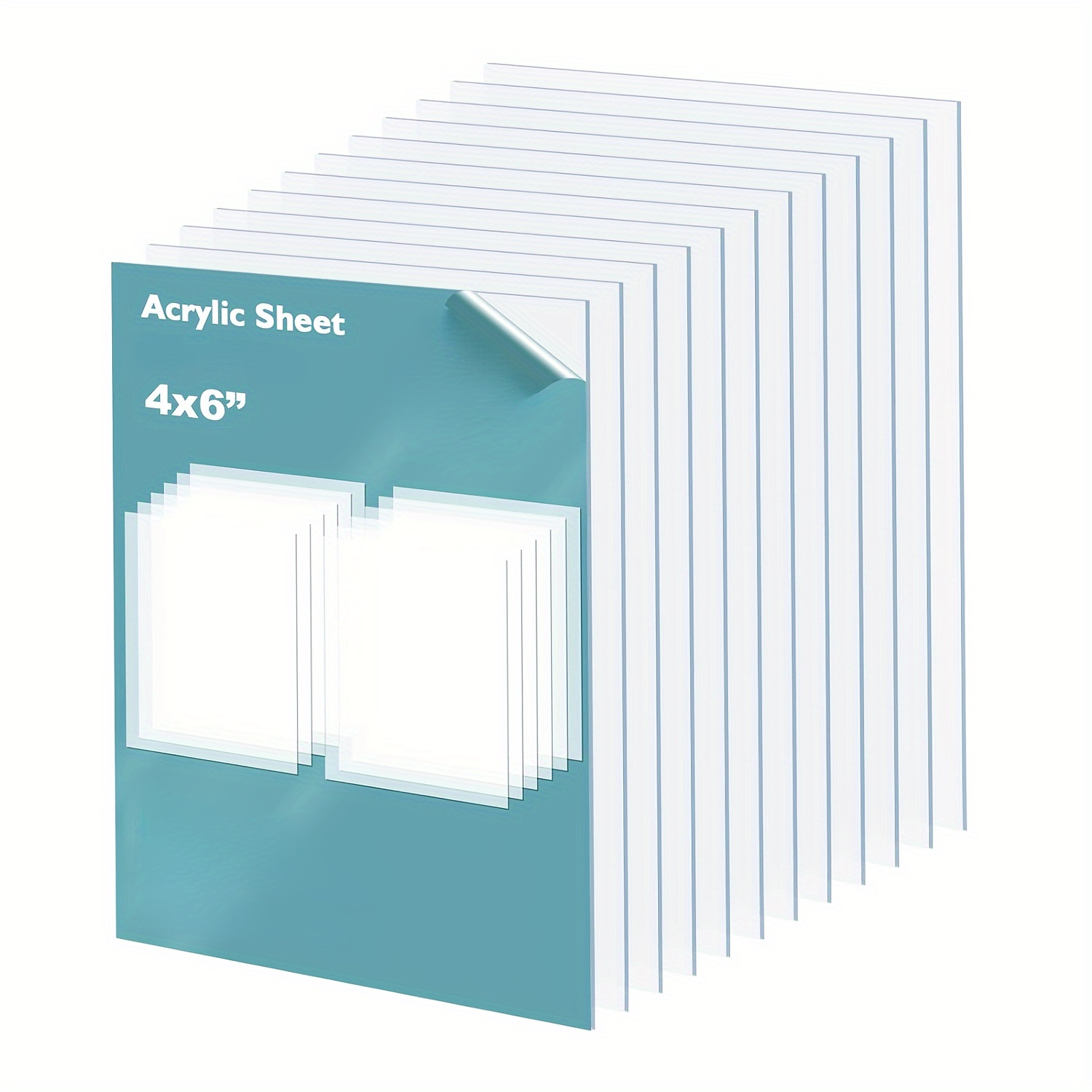 Clear Plastic Sheet Replacement Glass Picture Photo Frames - Temu