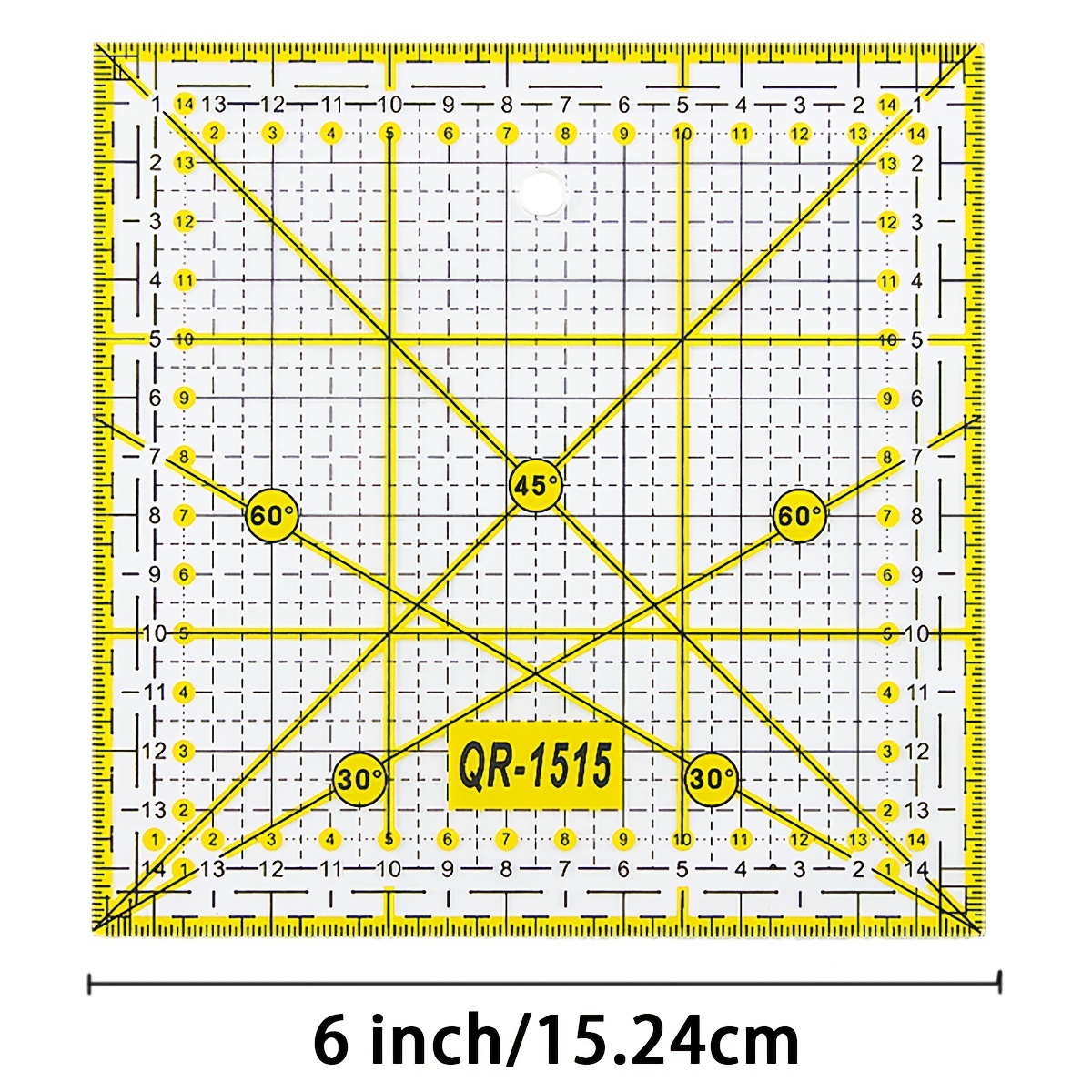 Square Quilting Rulers Fabric Cutting Ruler Acrylic Quilters