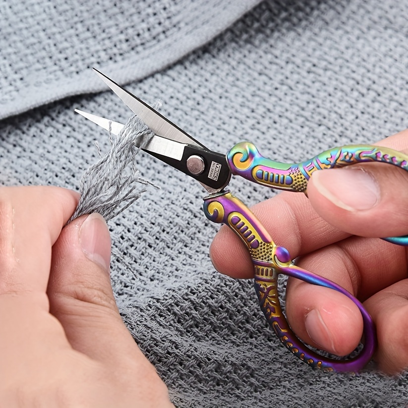 Embroidery Scissors Stainless Steel Stork Scissors For - Temu