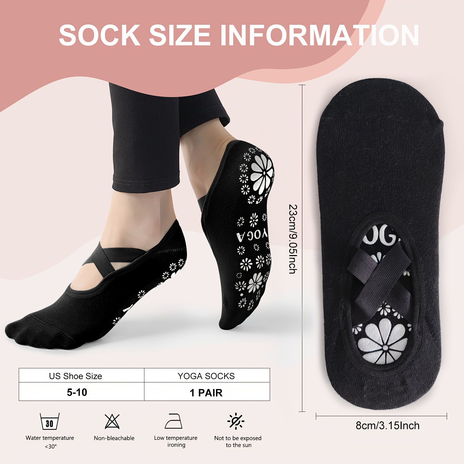 Custom Yoga Socks For Women Grip
