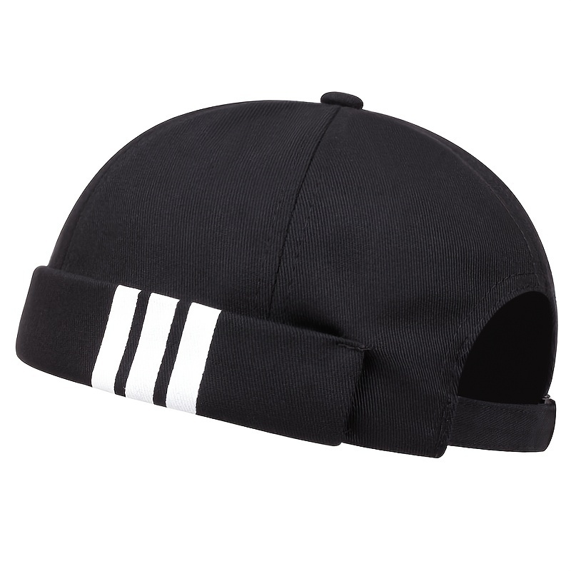 1pc Cappello Hip Hop Da Uomo Alla Moda A Tre Barre Senza Temu Italy