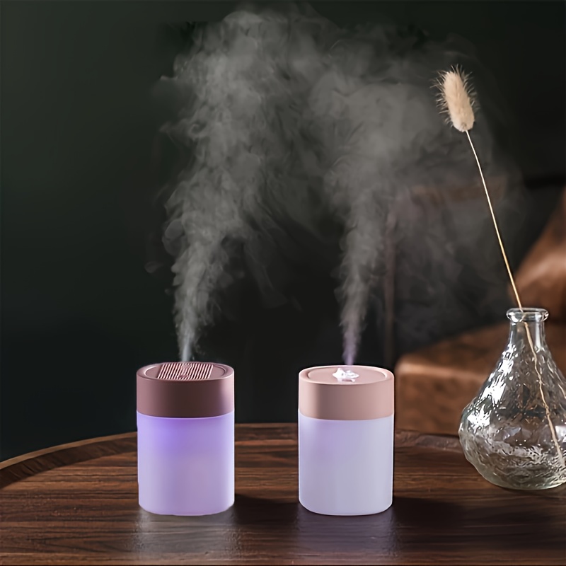 Portable Crystal Aromatherapy Humidifier USB Aroma Essential Oil Diffuser  Air Humidificador with Atmosphere Lamp Home