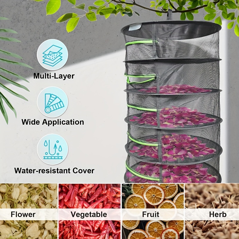 Herb & Flower Drying Rack