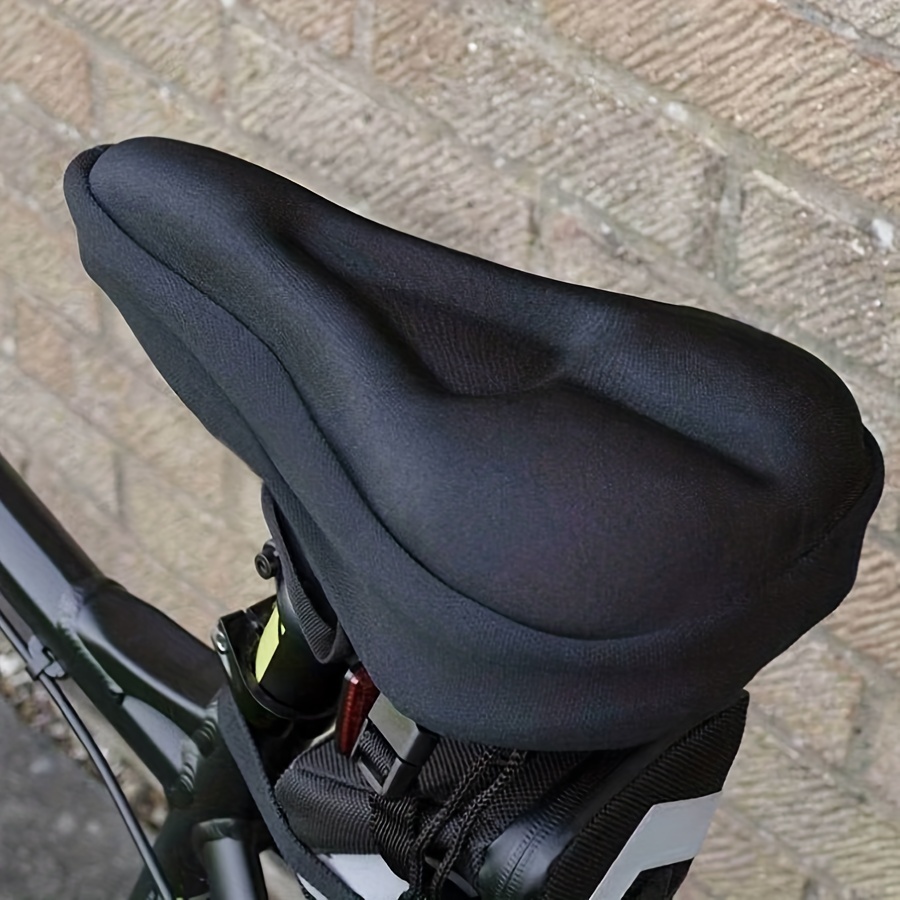 

Gel Padded Comfort Bicycle Seat Cover - Enjoy A Pain-free Ride For Men & Women, Indoors & Outdoors!