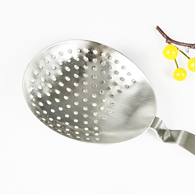 Colander Spoon 304 Stainless Steel Skimmer Strainer Spoon - Temu