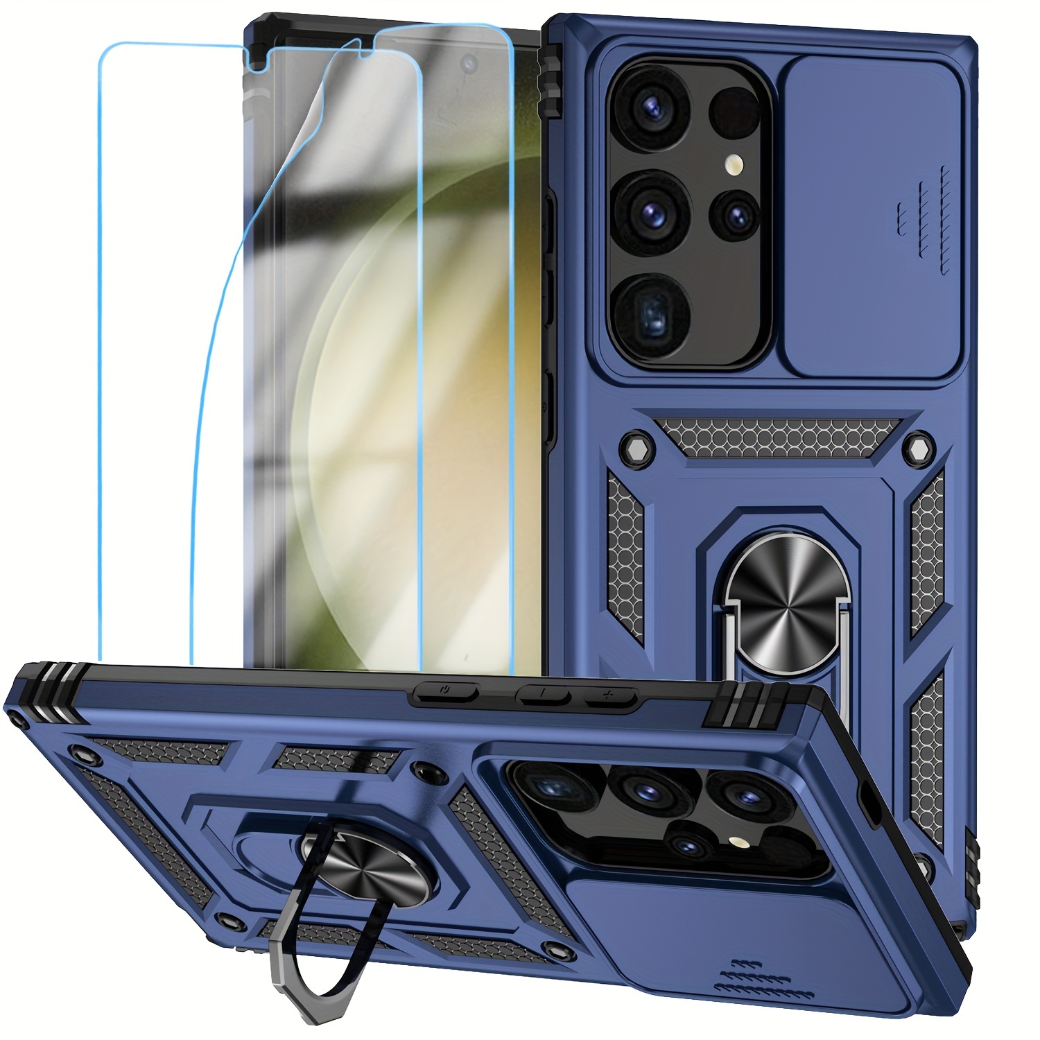 Spigen Core Armor Funda para el Galaxy S23 Ultra, protección de grado  militar contra caídas