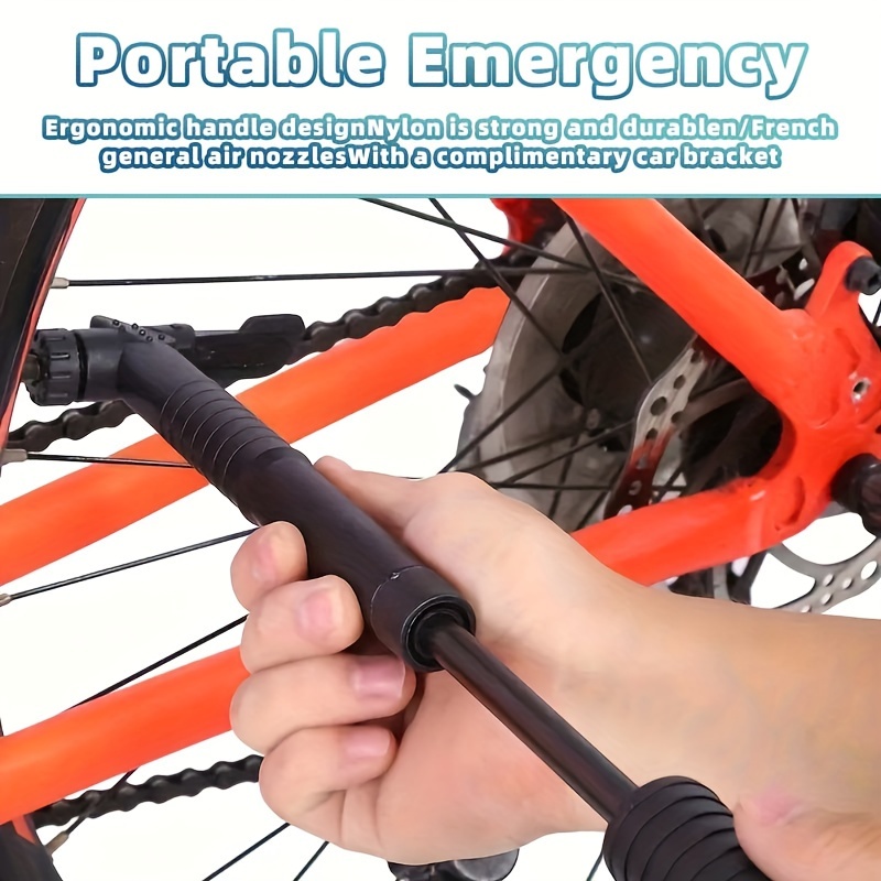 Mini Electric Air Pump, Portable 1260mah 100psi Bicycle Pump