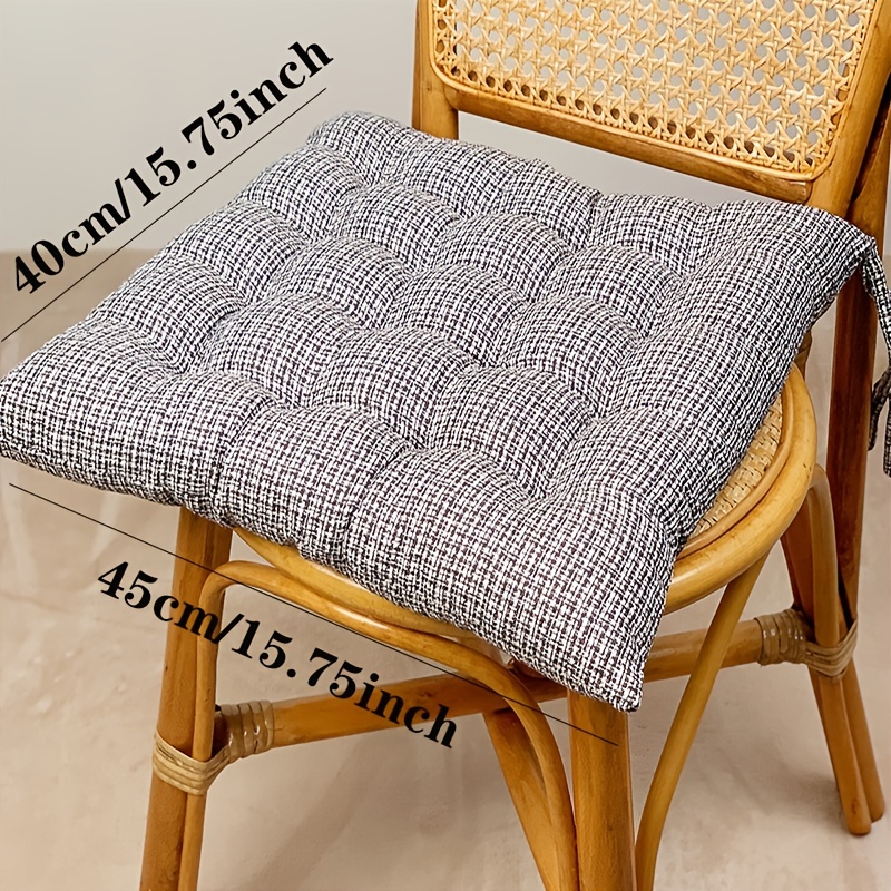 Square Chair Pad Seat Cushion Home Office Indoor Outdoor Sofa Buttocks  Cushion