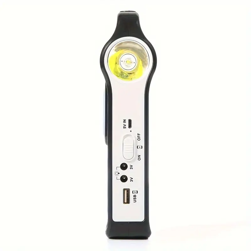 portable rechargeable solar panel power storage generator system usb charger with lamp home solar energy system kit for outdoor sports & outdoors details 5