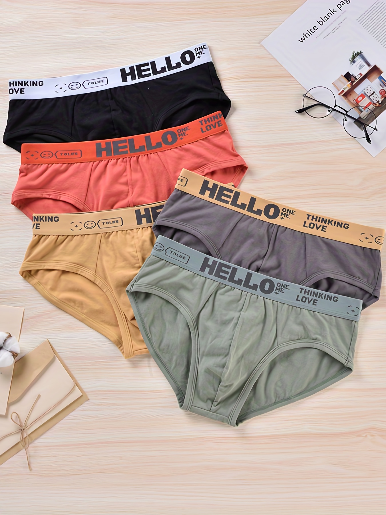 Men's Underwear Fashion Breathable Soft Comfy Stretchy - Temu