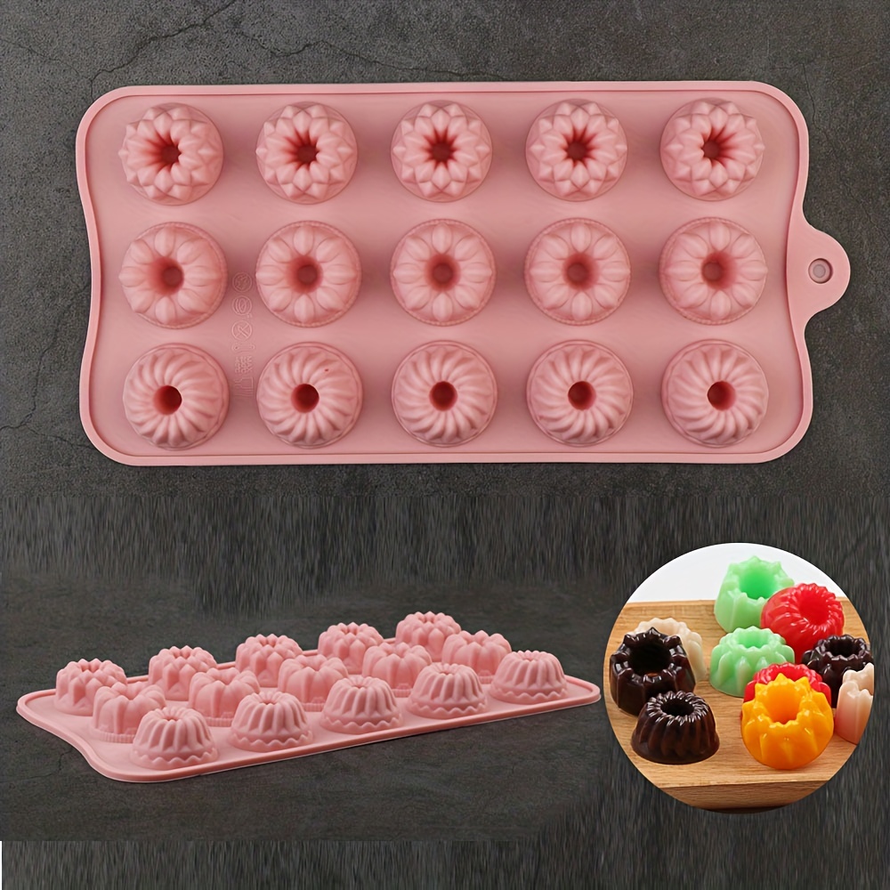 Silicone Molds For Baking Molds Silicone Shapes, Chocolate Molds, Soap Molds,  Square Heart Star Baking Molds, Diy Candy Ice Cube Cake Decoration Moulds -  Temu