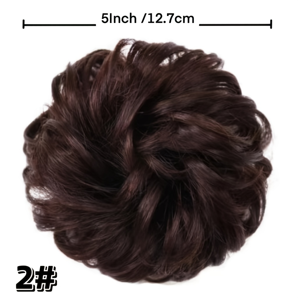 Human hair pieces discount buns