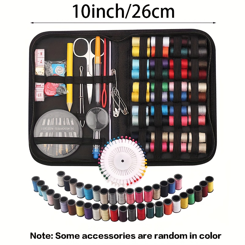 Adults Beginner Sewing Kit with Needles Thimble Craft Tools