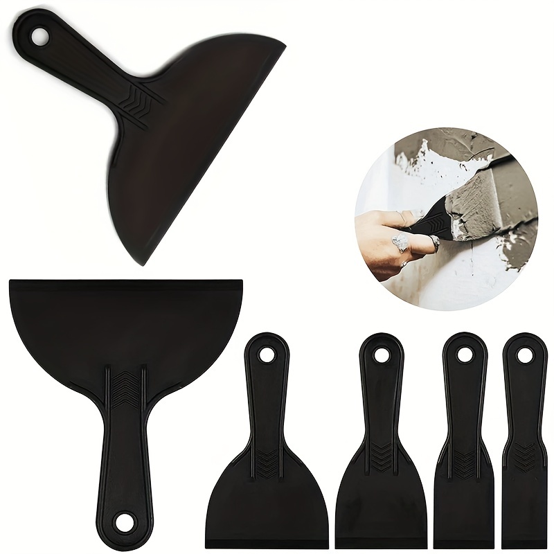 Painting Putty Knife Set  Plastic Spreader & Spackle Tool