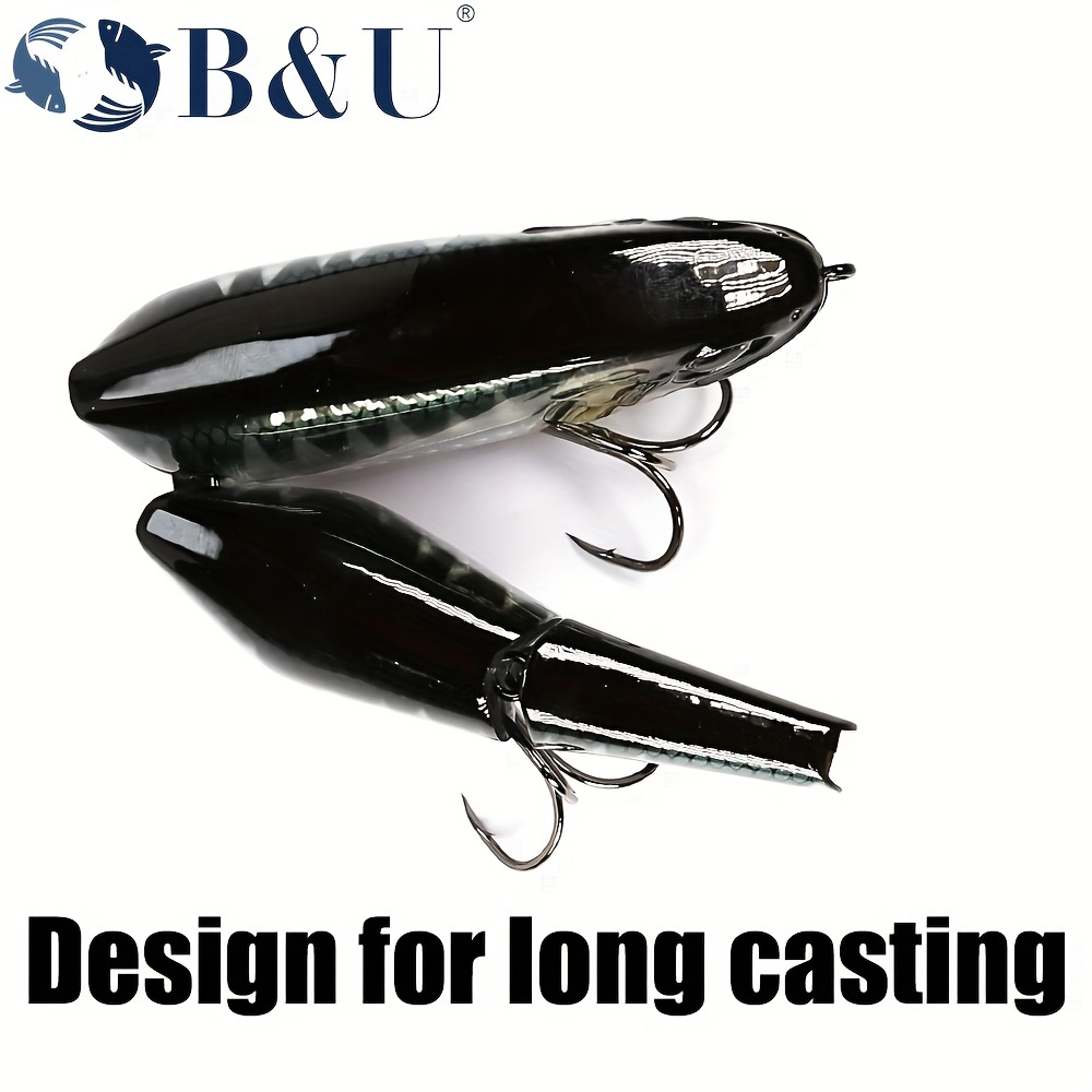 B u Armajoint Floating Fishing Lures Triple Jointed Body - Temu