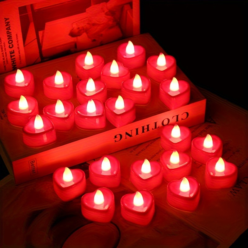 Candele Tè Luce Nozze Romantiche Decorazioni Compleanno Festa 6 12 24 – LA  MAISON SMARTECH