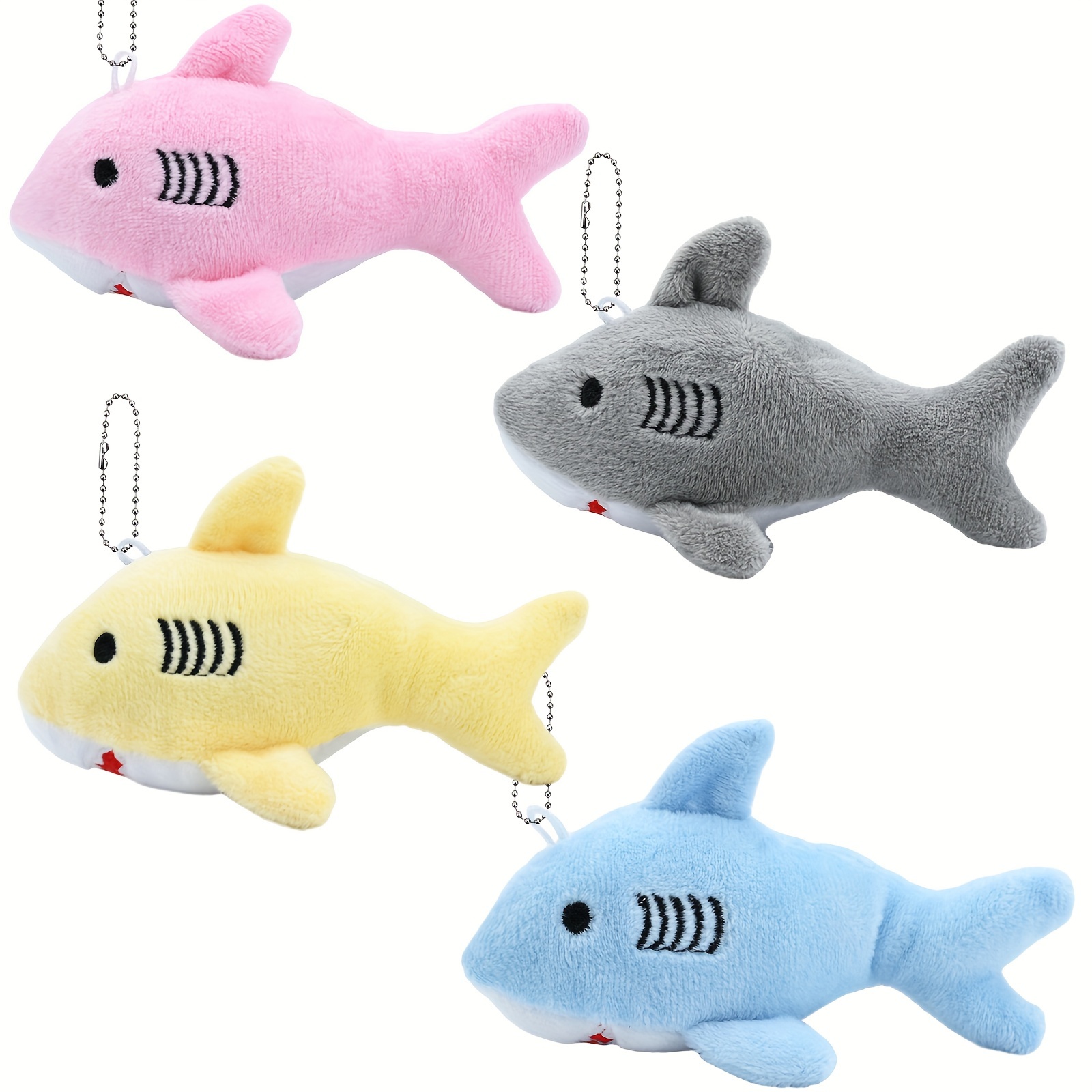 Bulk-buy Adorable Shark Cat Plush Pendant Perfect for Room or Car Decoration  price comparison